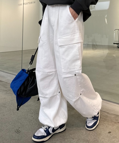 「CIAOPANIC TYPY」 カーゴパンツ LARGE ブラック レディース_画像2