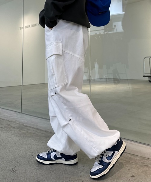 「CIAOPANIC TYPY」 カーゴパンツ LARGE ブラック レディース_画像5