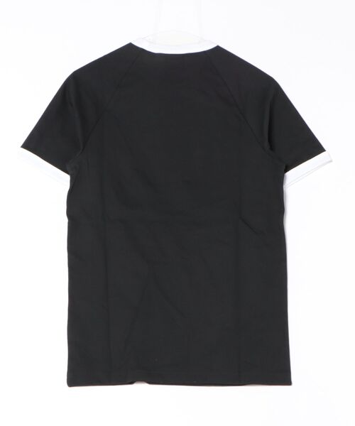 adidas（アディダス） tシャツ M 3-STRIPES SLIM RINGER TEE ショート