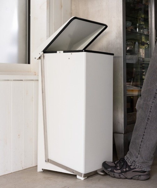 DULTON（ダルトン） ゴミ箱 ダストボックス PEDAL BIN 90L WHITE
