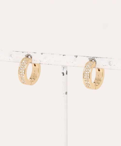 COACH（コーチ） ピアス パヴェ C ハギー ピアス レディース