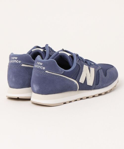 「New Balance」 ローカットスニーカー 24.0cm ライトベージュ レディース