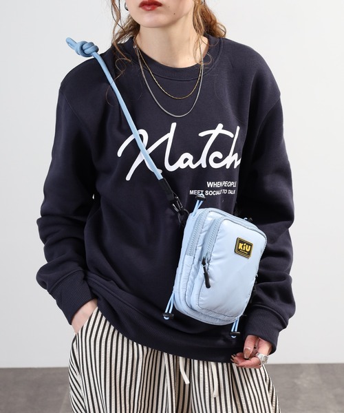 キウ様 KiU（キウ） ショルダーバッグ バッグ ナイロンサテンミニショルダー