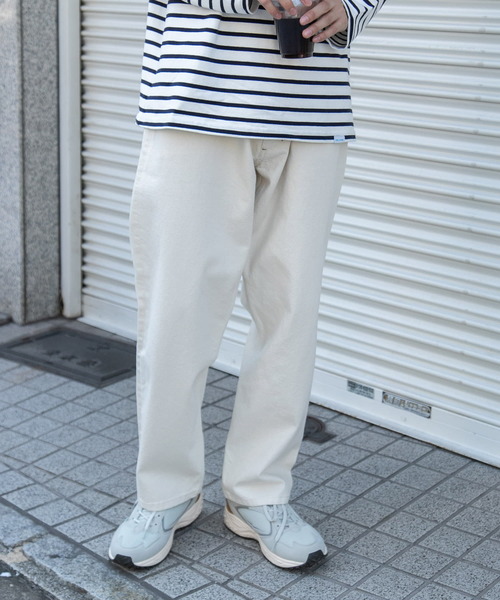「FORK&SPOON」 パンツ 4 ベージュ メンズ_画像6