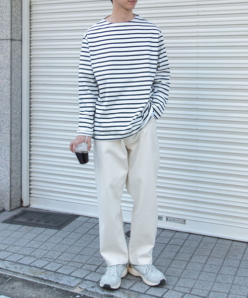 「FORK&SPOON」 パンツ 4 ベージュ メンズ_画像7