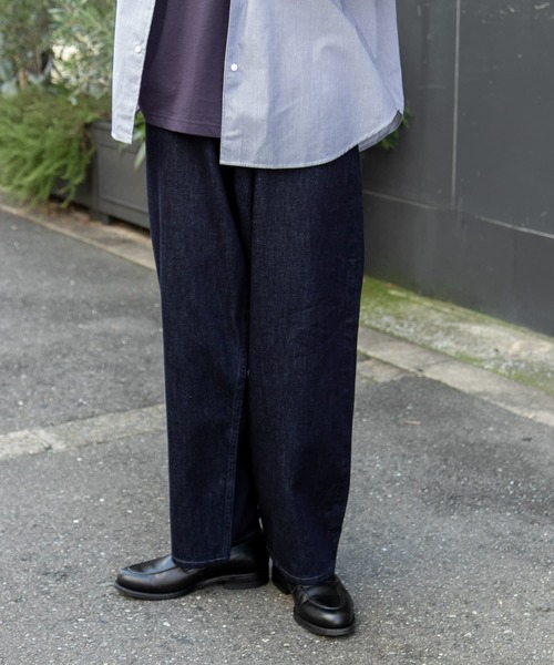「FORK&SPOON」 パンツ 4 ベージュ メンズ_画像9