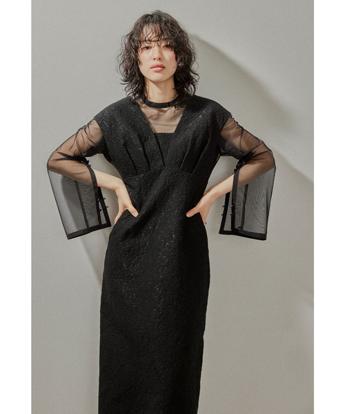 niana コンビワンピース niana（ニアナ） コンビワンピース S ブラック レディース : ZOZOTOWN