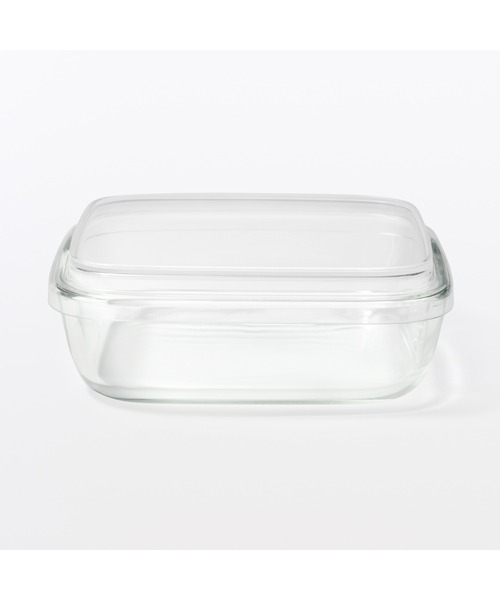 無印良品（MUJI） キッチン 蓋をしたままレンジで使える 耐熱ガラス