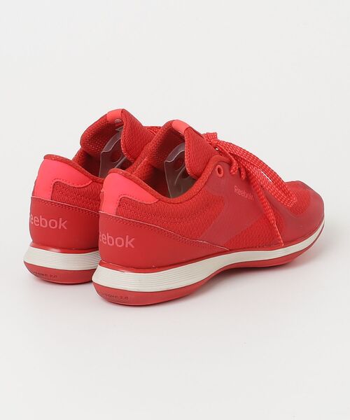 「Reebok」 ローカットスニーカー 24.5cm レッド メンズ_画像2