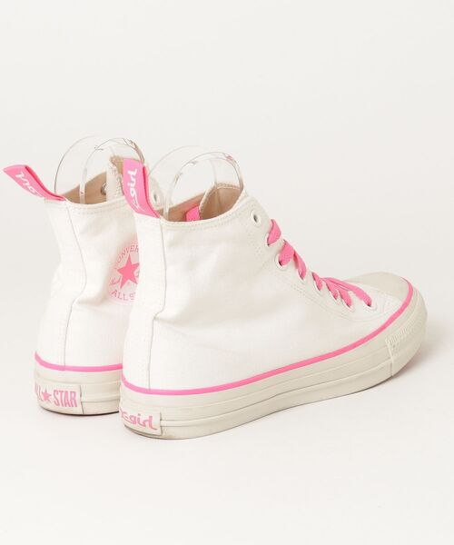 「CONVERSE」 ハイカットスニーカー 25.0cm ホワイト レディース_画像2