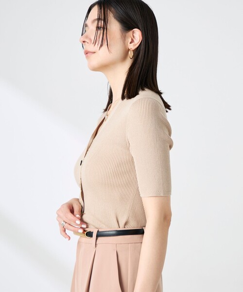 NOLLEY'S Sophi（ノーリーズソフィー） カーディガン 半袖 「接触冷感