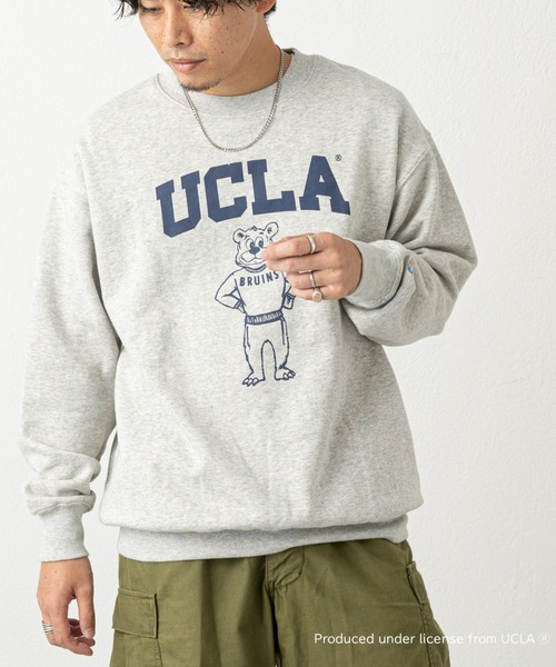 「CIAOPANIC TYPY」 スウェットカットソー「UCLAコラボ」 L グレー メンズ_画像5