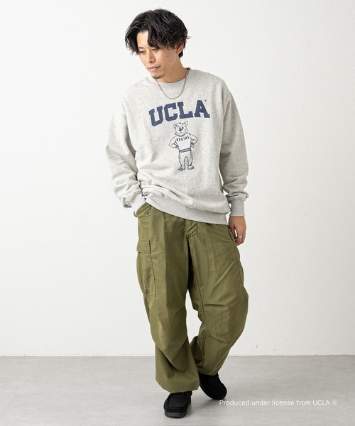 「CIAOPANIC TYPY」 スウェットカットソー「UCLAコラボ」 L グレー メンズ_画像7