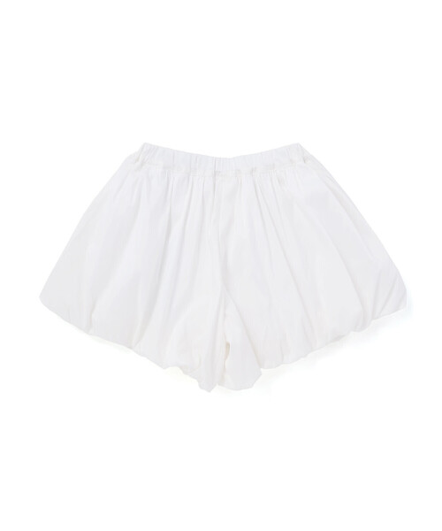 パンツ 「お揃い」ウエストリボン付きバルーンショートパンツ(90〜140cm) キッズ 子供服 女の子の画像