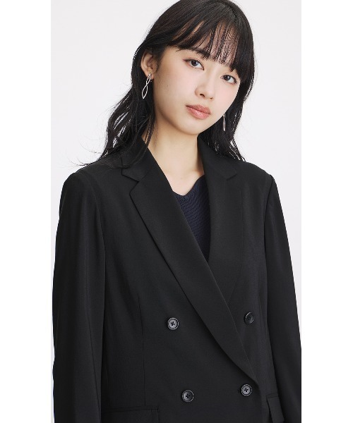 AOYAMA セレモニースーツ スーツ 冷感4ボタンダブルジャケット「超軽量