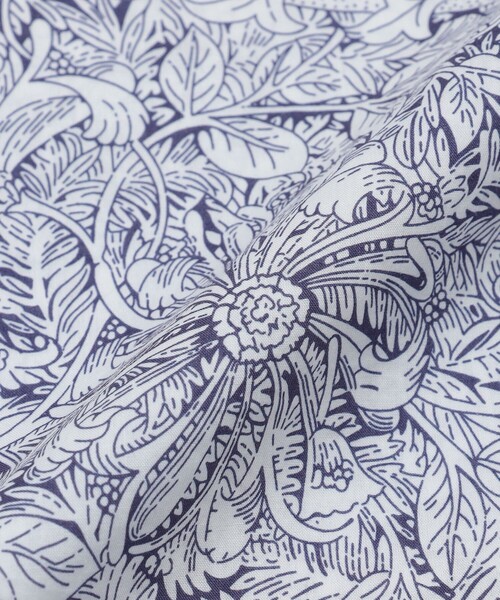 AMACA（アマカ） ワンピース 半袖 「LIBERTY」Indigo Morris