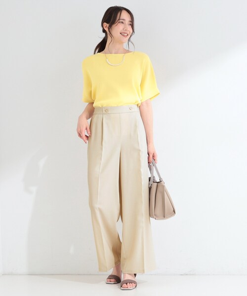 SHOO・LA・RUE（シューラルー） ワイドパンツ パンツ 「着丈選べる
