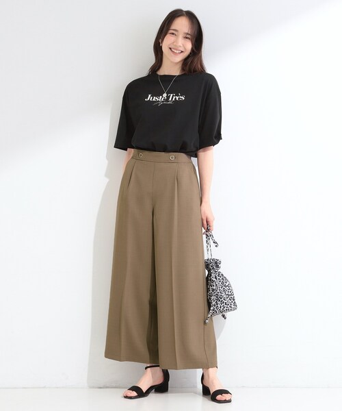 SHOO・LA・RUE（シューラルー） ワイドパンツ パンツ 「着丈選べる
