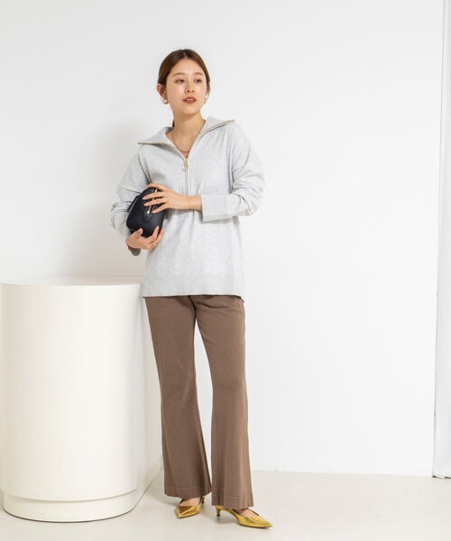 「NOLLEY'S」 「2nd nolly's」イージーパンツ 38 ブラウン レディース_画像5