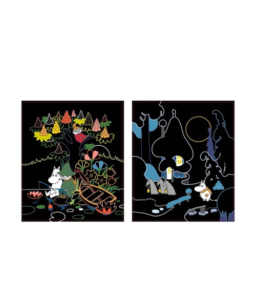 おもちゃ ムーミンのステンドグラス・アート : ZOZOTOWN Yahoo!店