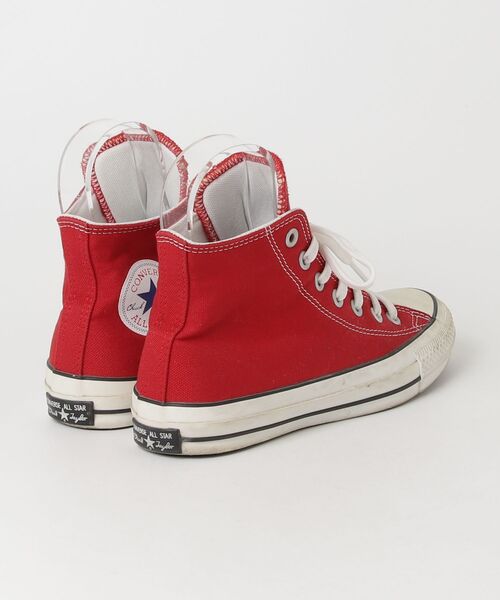 「CONVERSE」 ハイカットスニーカー 24.5cm レッド レディース_画像2