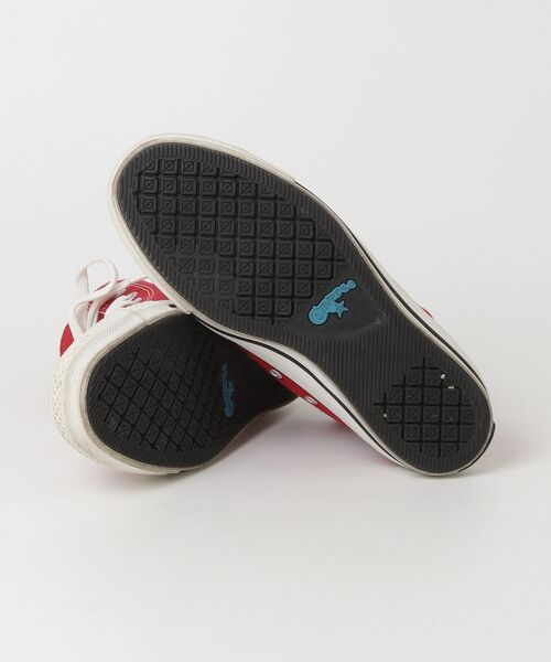 「CONVERSE」 ハイカットスニーカー 24.5cm レッド レディース_画像3