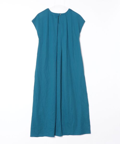 「grove」 半袖ワンピース 03 ブルーグリーン レディース_画像2