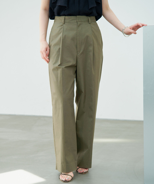 Whim Gazette（ウィム ガゼット） チノパンツ 36 ブラック レディース