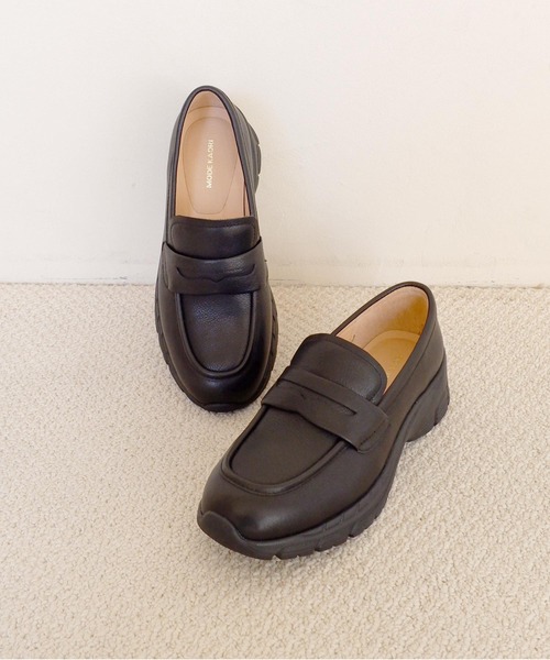 「MODE KAORI」 シューズ 22.5cm ブラック レディース_画像6