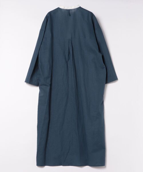 「haupia」 長袖ワンピース 38 グレー レディース_画像4