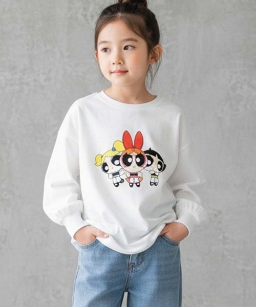 tシャツ パワーパフガールズ BIGロンT キッズ 子供服 男の子 女の子 | THE CASUAL