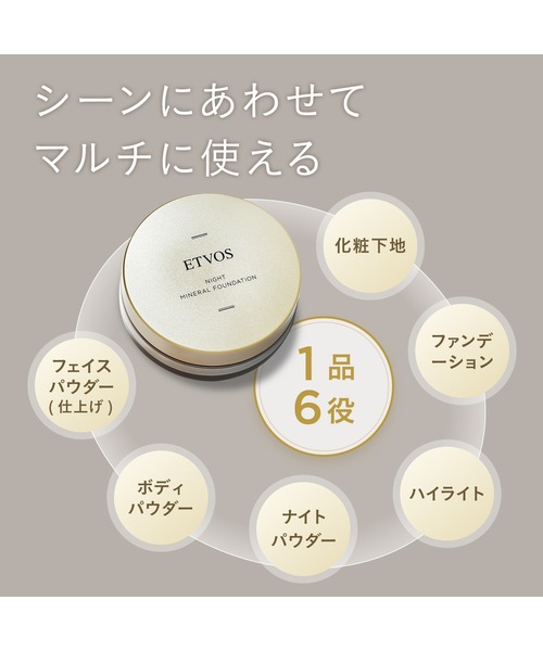 ETVOS 化粧下地 下地 エトヴォス etvos ナイトミネラル