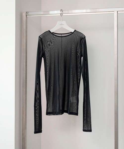 美品✨MAISON SPECIAL　プレミアムパワーメッシュクルートップス MAISON SPECIAL tシャツ Premium Power Mush Crew Top
