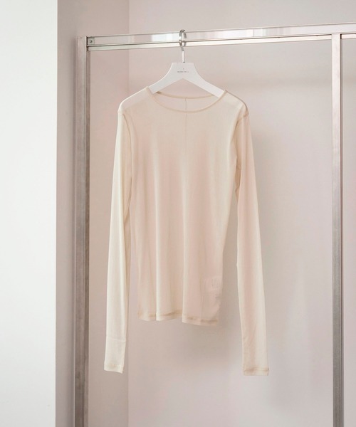 tシャツ Premium Power Mush Crew Top/プレミアムパワーメッシュクルートップス レディースの画像