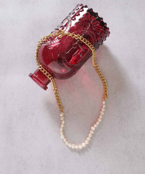 ALWAYS GOOD TIME ネックレス 「天然バロックパールネックレス」淡水