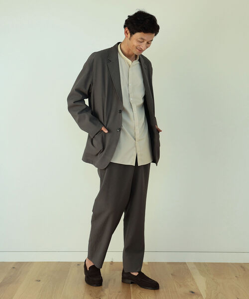 ジャケット テーラードジャケット B:MING by BEAMS / NOMAD リネン調 