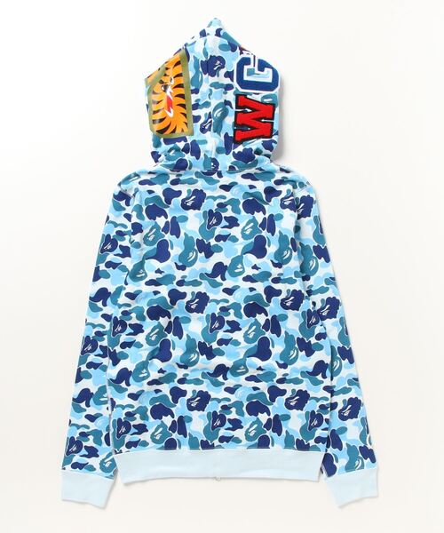★激レア★ APE abc Blue camo シャークパーカーLパーカー 本物保証 アベイシングエイプ ABCカモ Blue シャーク パーカー XL
