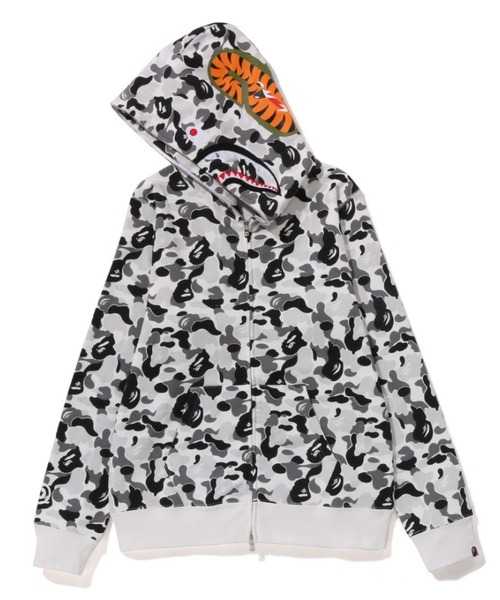 A Bathing Ape シャークデザインパーカー Lサイズ A BATHING APE SHARK HOODIE シャークパーカー Lサイズ 【公式通販】
