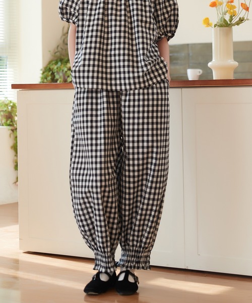 Upper field one チェックパンツ2 Upper field one チェックパンツ