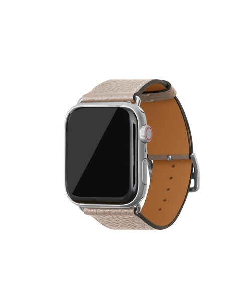 【新品】[BONAVENTURA］アップルウォッチレザーバンド グレージュ BONAVENTURA（ボナベンチュラ） 腕時計 シュリンク Apple Watch レザー