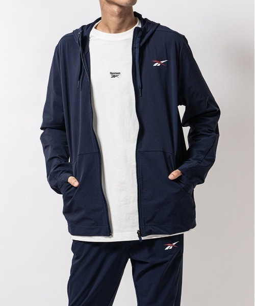 Reebok（リーボック） パーカー ウーヴン フルジップ フーディー