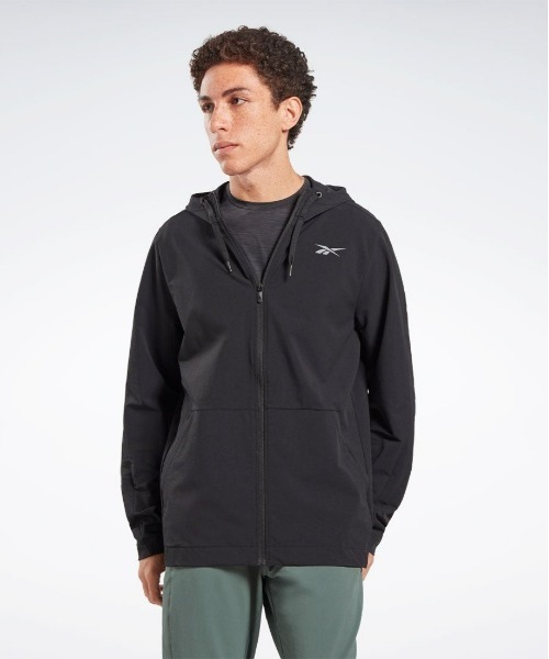Reebok（リーボック） パーカー ウーヴン フルジップ フーディー