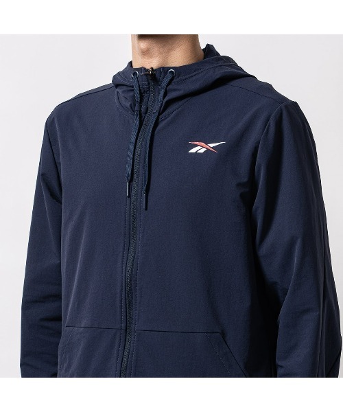 Reebok（リーボック） パーカー ウーヴン フルジップ フーディー