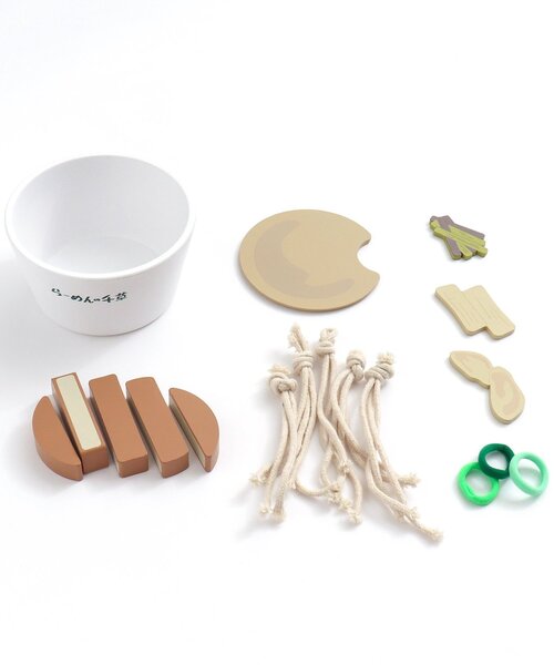 おもちゃ 「久慈コラボ」千草の木製ラーメンSET : ZOZOTOWN Yahoo!店