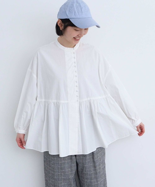 l'atelier du savon ブラウス シャツ _タイプライター ころころ