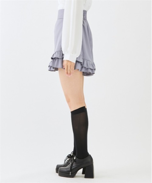 パンツ チャイナボタンキュロット レディース | axes femme POETIQUE | 02