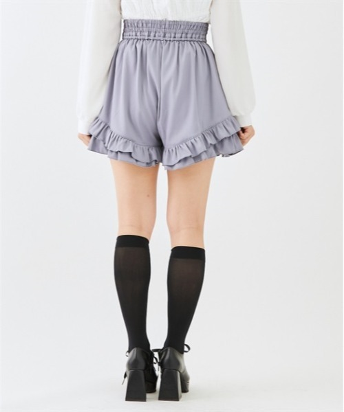 axes femme POETIQUE パンツ チャイナボタンキュロット