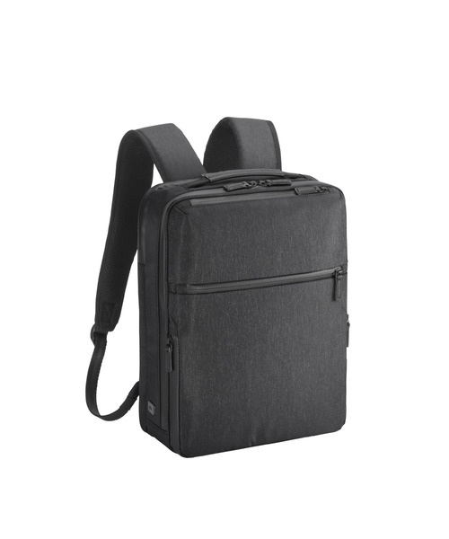 【美品】エース ガジェタブル ビジネスバッグ 2way リュック 2気室 黒 ace. ビジネスバッグ ace./エース ガジェタブル ヘザー2