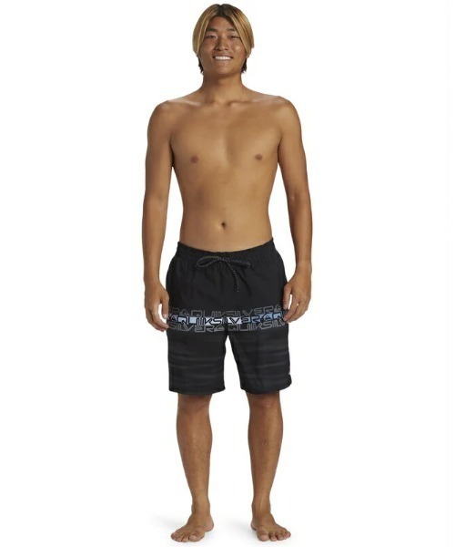Quiksilver 水着 EVERYDAY WORDBLOCK V/クイックシルバー