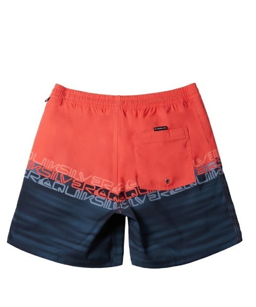 Quiksilver 水着 EVERYDAY WORDBLOCK V/クイックシルバー